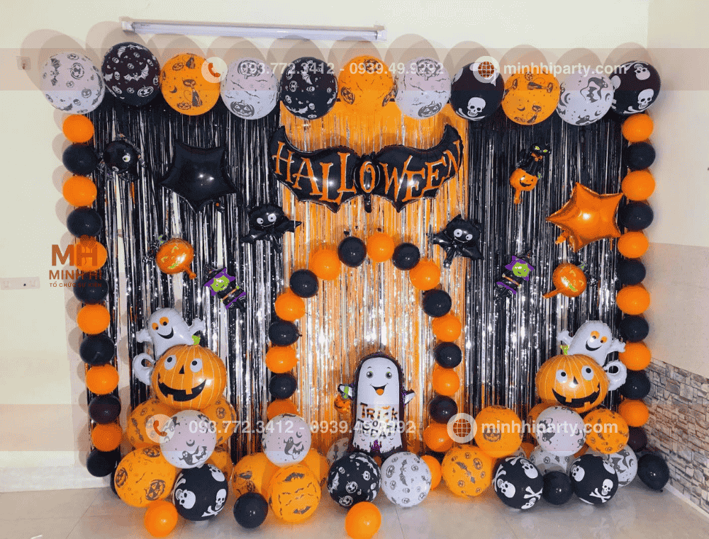 Set trang trí halloween giá rẻ do Minh Hi Party cung cấp