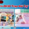 Trang trí 20/10 trọn gói tại TPHCM do Minh Hi Party cung cấp