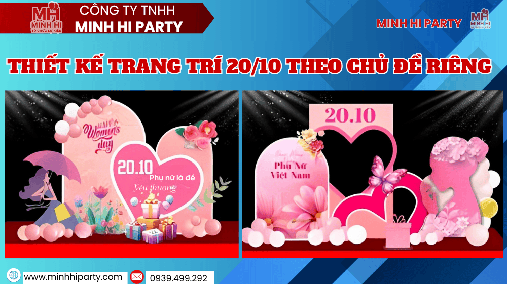 trang tri 2010 theo chu de rieng ý tưởng trang trí 20/10 theo chủ đề độc đáo và thiết kế riêng