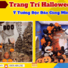 ý tưởng trang trí halloween độc đáo do Minh Hi Party cung cấp