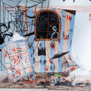 Trang trí Halloween bằng giấy đơn giản