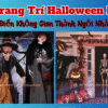 Dịch vụ trang trí halloween kinh dị do Minh Hi Party cung cấp