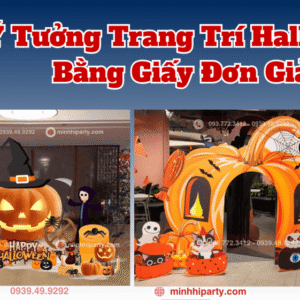 Ý tưởng trang trí Halloween và dịch vụ trang trí Halloween trọn gói