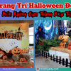 Ý tưởng trang trí halloween đơn giản cho không gian sự kiện ma mị