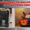 Dịch vụ trang trí halloween đẹp cho văn phòng công ty