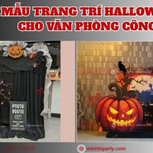 Dịch vụ trang trí halloween đẹp cho văn phòng công ty