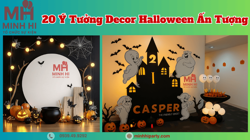 Dịch vụ trang trí halloween ấn tượng tại TPHCM