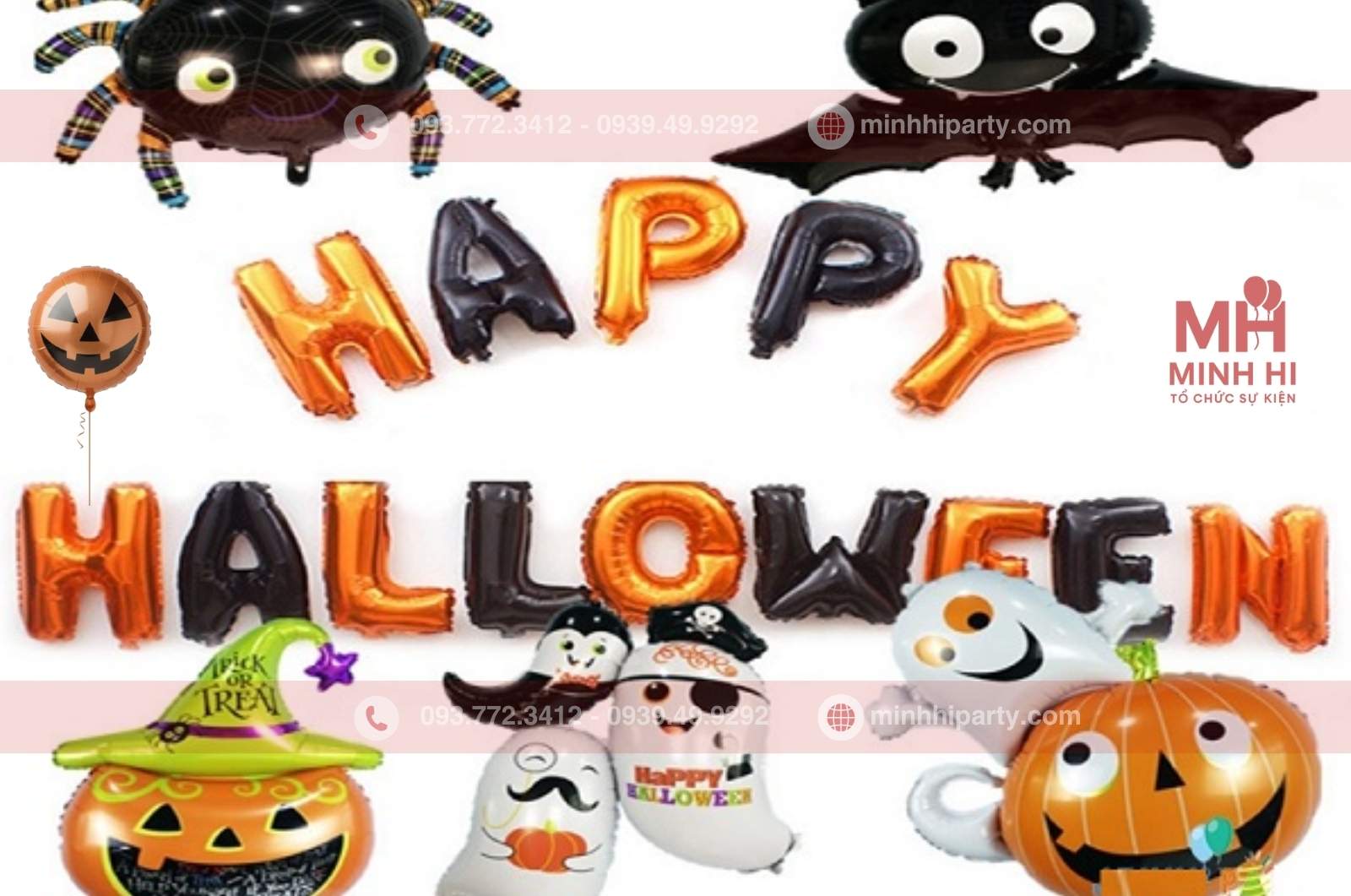 bong bong hinh trang tri halloween bong bóng hình trang trí halloween