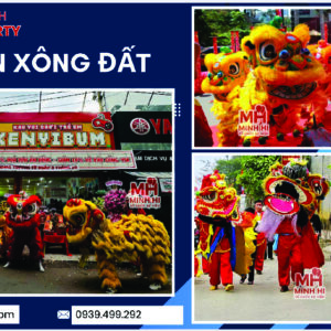 Minh Hi Party chuyên cung cấp dịch vụ múa lân xông đất tại HCM