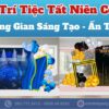 Dịch vụ trang trí tiệc tất niên cho công ty chuyên nghiệp