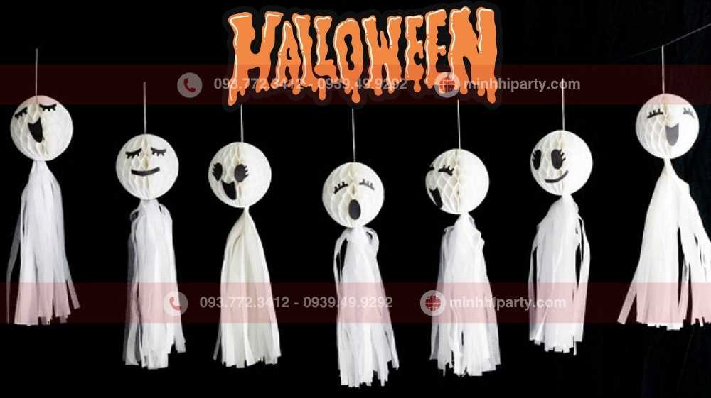 đồ trang trí halloween bằng giấy thủ công đẹp