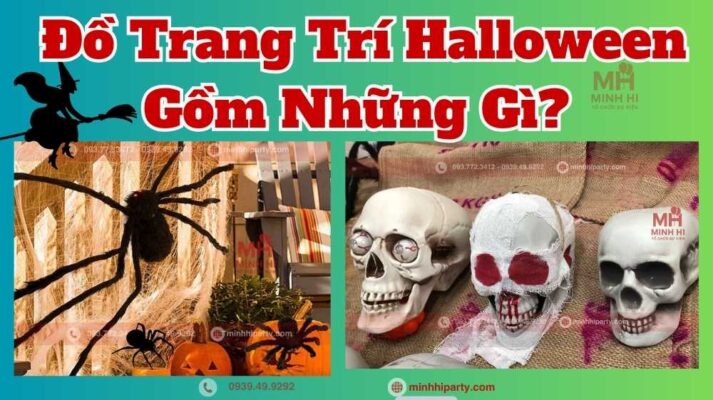 do trang tri halloween gia re Đồ trang trí Halloween giá rẻ tại TPHCM