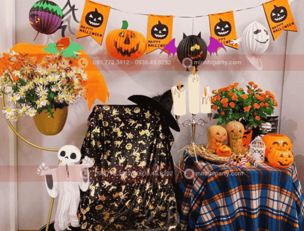 Decor Halloween tại nhà cho bé