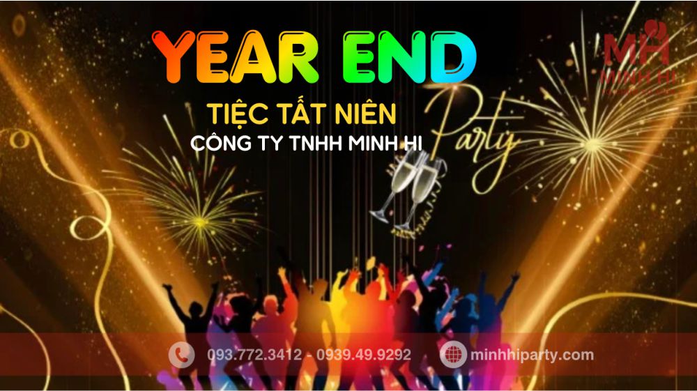 mau trang tri yep cuoi nam trang trí sự kiện tất niên YEP với thiết kế sôi động