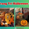 Trang trí Halloween cho bé với mẫu đơn giản sáng tạo