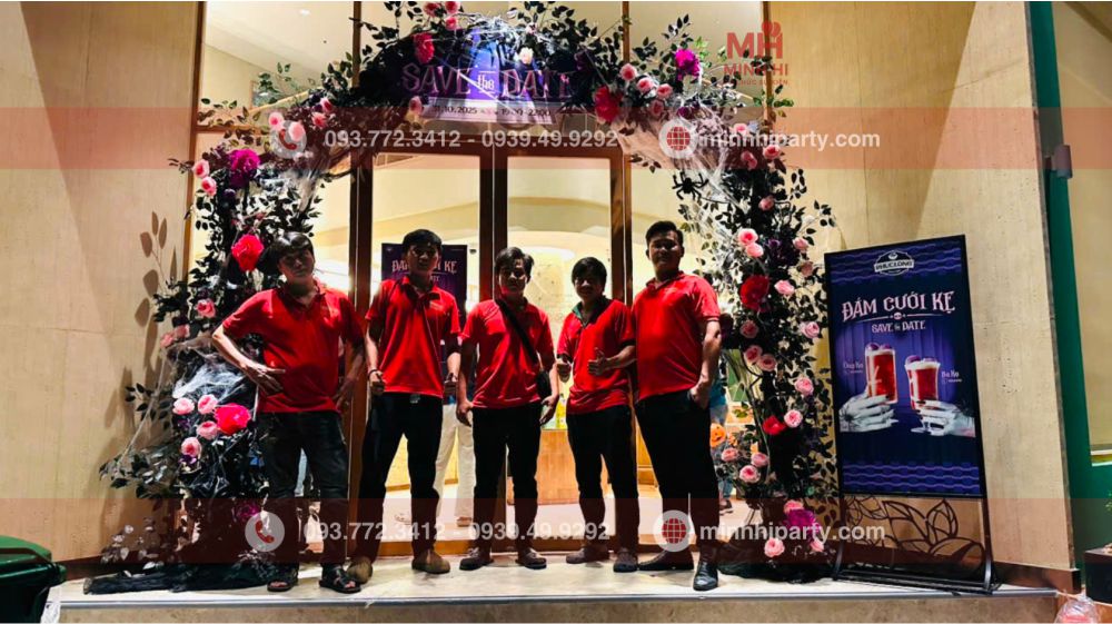 trang tri halloween cho caffe phuc long 2 Thi công trang trí Halloween trọn gói do Minh Hi Party thực hiện