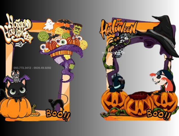 Dịch vụ Thiết kế trang trí photobooth Halloween chuyên nghiệp