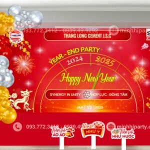 trang tri tiec tat nien cho cong ty 5 Trang Trí Tất Niên Công Ty Phong Cách Truyền Thống – Đậm Hương Tết Việt