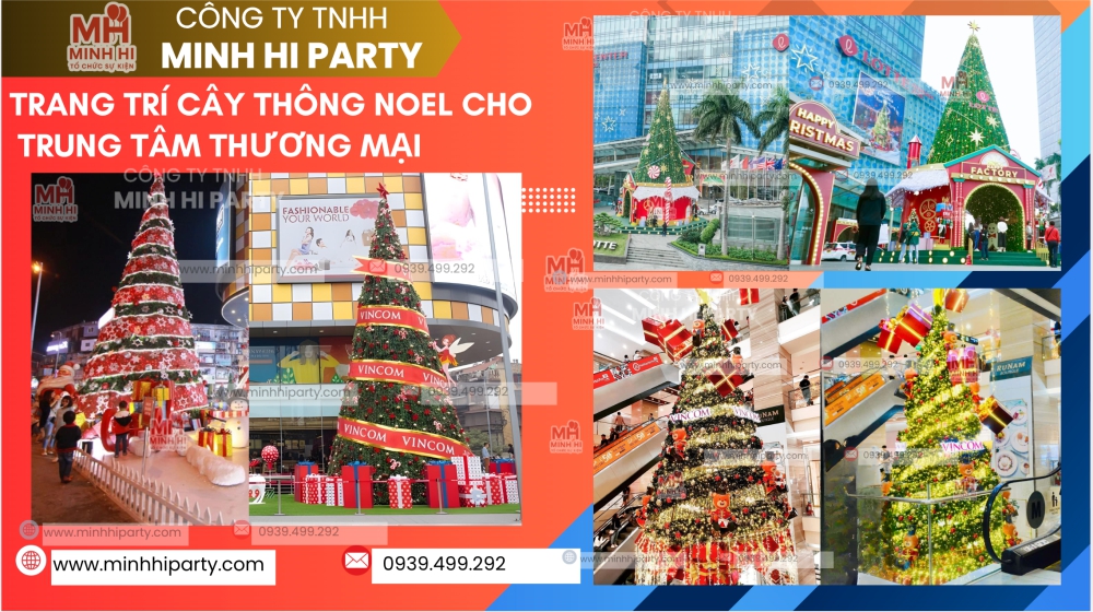2025 trang tri cay thong noel khong lo cho trung tam thuong mai Cây thông Noel khổng lồ trang trí Noel 2025 cho trung tâm thương mại