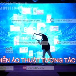Dịch vụ biểu diễn ảo thuật tương tác LED tại sự kiện BNC