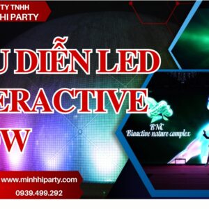 Minh Hi Party đơn vị chuyên cung cấp dịch vụ biểu diễn LED interactive show