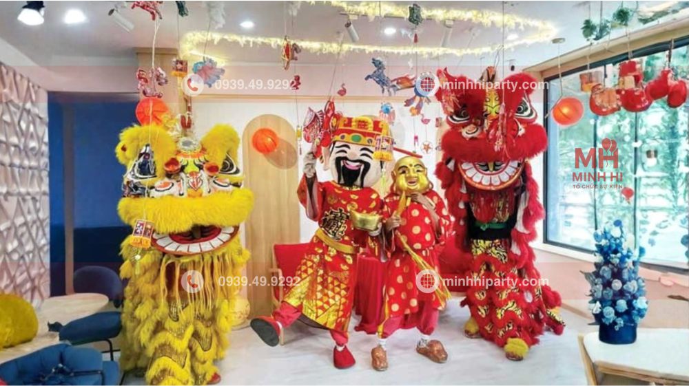 cho thue than tai ong dia xong dat tai nha tet 2026 Cho thuê thần tài - ông địa múa khai trương đầu xuân 2026