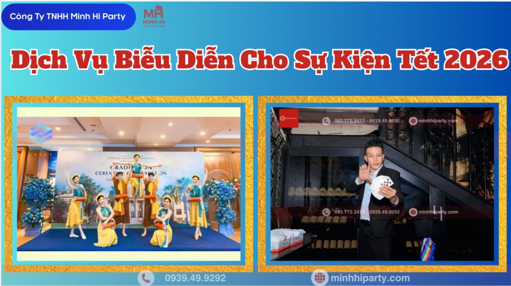 Tổ chức chương trình lễ hội xuân với dịch vụ biễu diễn chuyên nghiệp đa dạng