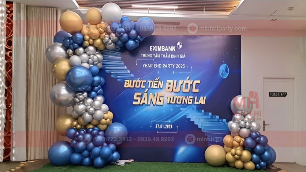 decor tat nien cho van phong sang tao Ý tưởng decor tất niên cho văn phòng công ty đẹp- sáng tạo