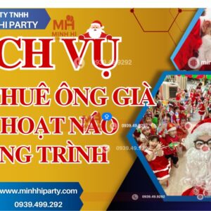 Dịch vụ cho thuê ông già Noel hoạt náo chương trình