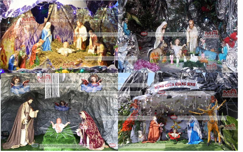 hang da trang tri noel 2025 4 kiểu hang đá trang trí noel 2025