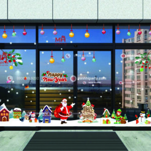 Thiết kế decal noel 2025 mẫu số 15