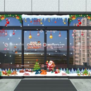 Mẫu thiết kế decal Noel gợi ý bởi Minh Hi