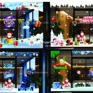 mau decal dan kinh trang tri noel 2025 25 Decal dán kính noel 2025 bộ sưu tập số 28 do Minh Hi Party gợi ý