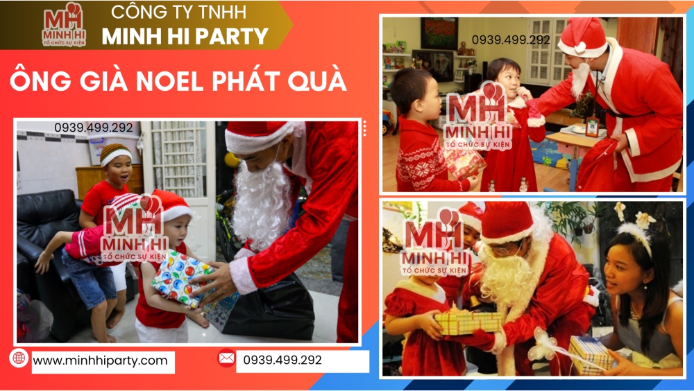 minhhiparty cung cap dich vu ong gia noel phat qua Minh Hi Party cung cấp dịch vụ ông già Noel phát quà