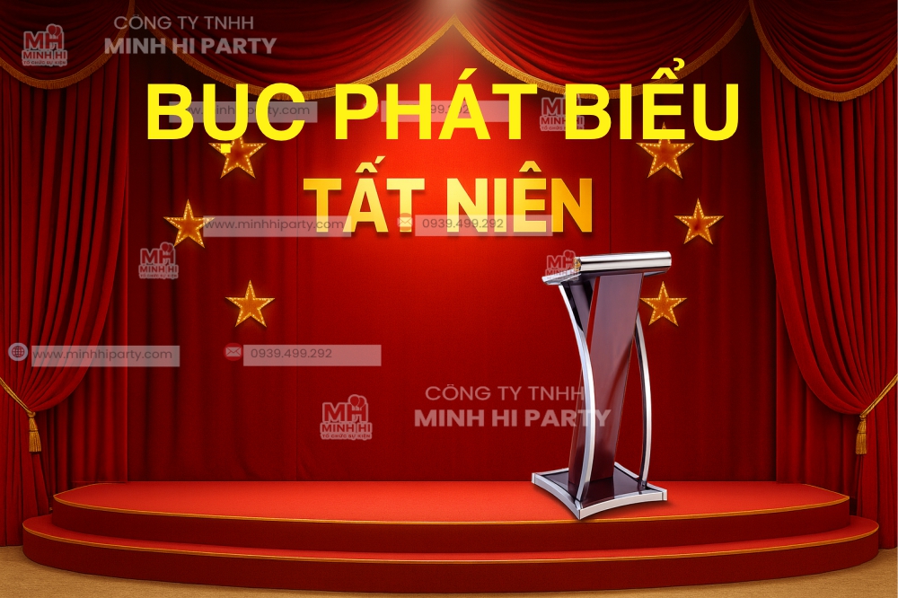 minhihiparty cho thue buc phat bieu su kien tat nien Minh Hi Party cho thuê bục phát biểu chuyên nghiệp