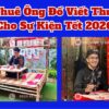 ong do viet thu phap cho su kien tet 2026 voi gian hang truyen thong Dịch vụ cho thuê ông đồ viết thư pháp cho sự kiện đầu năm 2026 chuyên nghiệp
