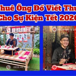 Dịch vụ cho thuê ông đồ viết thư pháp cho sự kiện đầu năm 2026 chuyên nghiệp