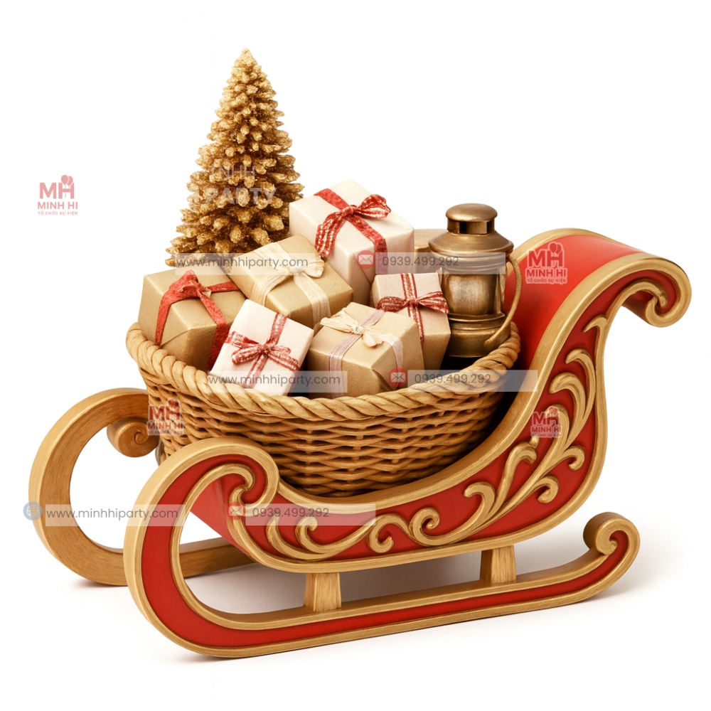 Trang trí noel 2025 nổi bật khi kết hợp thêm các phụ kiện trang trí mini 