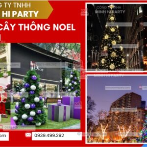 trang tri cay thong noel 2025 ngoai troi Các mẫu trang trí cây thông noel 2025 ngoài trời