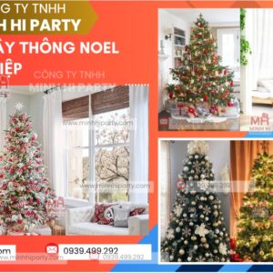 trang tri cay thong noel chuyen nghiep Dịch vụ trang trí cây thông Noel 2025 chuyên nghiệp