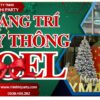 Trang trí cây thông noel - Dịch vụ trang trí Noel do Minh Hi Party cung cấp