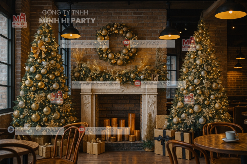 trang tri noel 2025 theo phong cach bac au tone trang Trang trí Noel 2025 phong cách Bắc Âu tone trắng tuyết