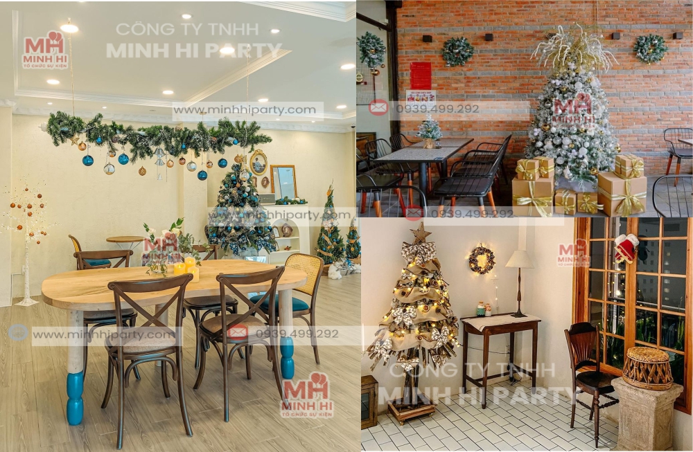 trang tri noel quan cafe nho don gian tiet kiem Gợi ý trang trí Noel quán cafe nhỏ đơn giản tiết kiệm