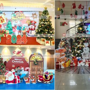 trang tri noel quan cafe tra sua phong cach hien dai Trang trí Noel quán càfe phong cách hiện đại