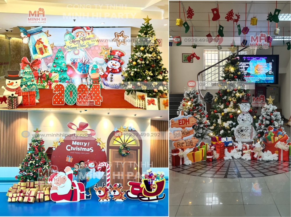 trang tri noel quan cafe tra sua phong cach hien dai Trang trí Noel quán càfe phong cách hiện đại