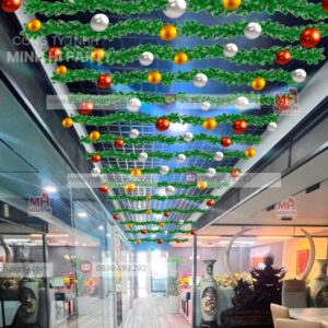 Thiết kế trang trí Noel cho trâng nhà văn phòng công ty 2025