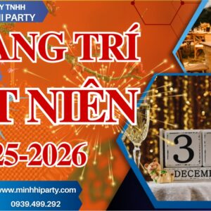 Dịch vụ trang trí tiệc tất niên 2026