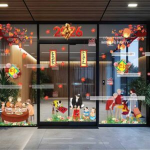 Mẫu thiết kế decal Tết 2026 tại Minh Hi Party - MH09