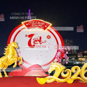 Mẫu trang trí tết 2026 giá rẻ mới nhất