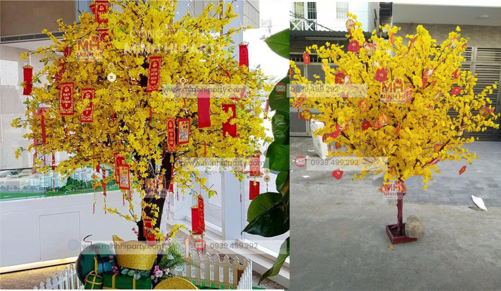 Cung cấp cho thuê mai giả treo lì xì